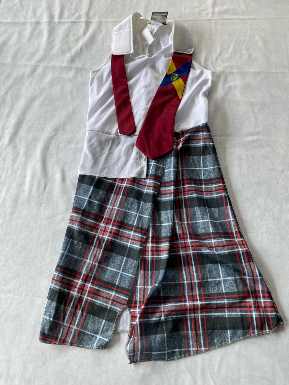 Halloween Beetlejuice Astrid School Uniform Dress ONLY Costume Size Medium
